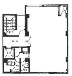 柴田ビルの基準階図面