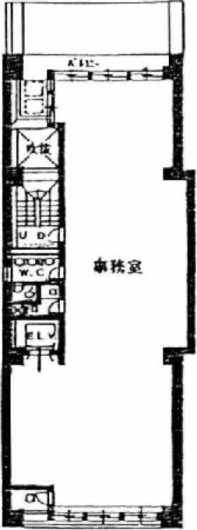 今井ビルの基準階図面