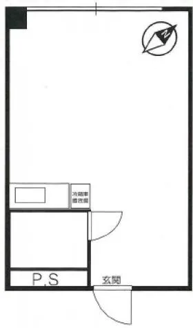 第3瑞穂ビルの基準階図面