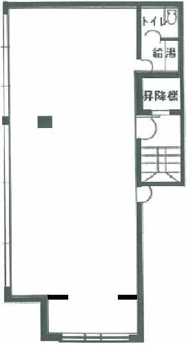 近藤ビルの基準階図面
