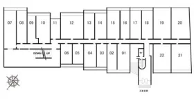 東京セントラル表参道の基準階図面