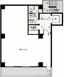 那智ビルの基準階図面
