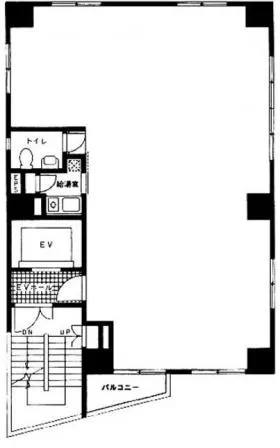 松永ビルの基準階図面