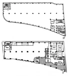 トーシンビルの基準階図面