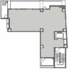ギンザ105ビルの基準階図面