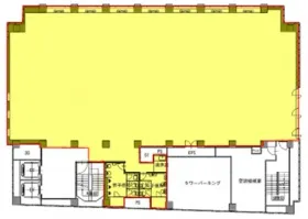 航空会館の基準階図面