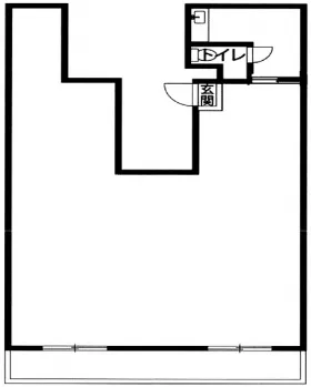 白鳥相互ビルの基準階図面