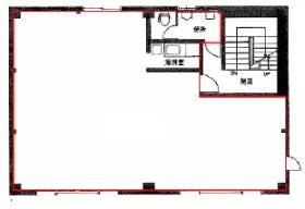 京急第6ビルの基準階図面