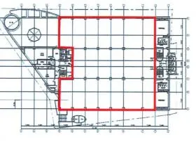 京急第7ビルの基準階図面