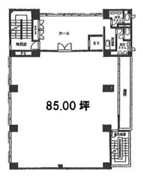 NET Buildingの基準階図面