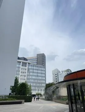 三田ベルジュビルの外観