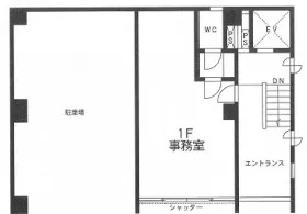 井場ビルの基準階図面