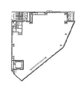 AUSPICE浅草花川戸ビルの基準階図面