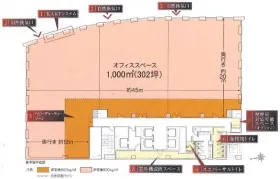 KDX浜松町プレイスの基準階図面