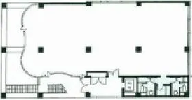 渋谷松永ビルの基準階図面