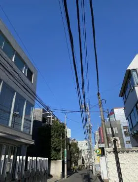神宮前五丁目店舗ビルの外観