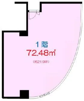 エフ・ティー八王子ビルの基準階図面