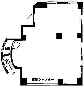 ライフェック片倉ビルの基準階図面