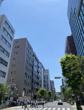ユニデン八丁堀の外観