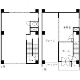 信和商会ビルの基準階図面