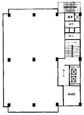 伊成ビルの基準階図面