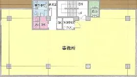 田中保全ビルの基準階図面