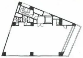第3都ビルの基準階図面