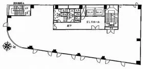 ユニティフォラムビルの基準階図面
