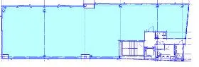 六本木けやき坂サイドビルの基準階図面