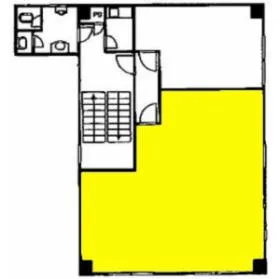 ミハラビルの基準階図面