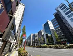 第一京浜沿いを新橋方面に直進する