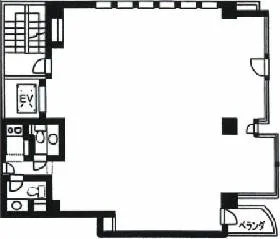 興生堂ビルの基準階図面