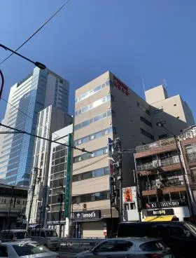 アサヒ電機朝日生命中目黒ビルの外観