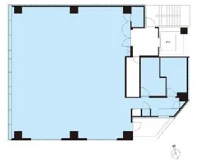 PMO芝大門ビルの基準階図面