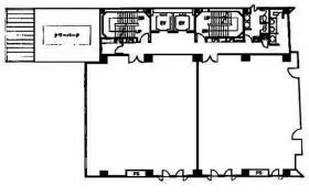 IINO BUILDINGの基準階図面
