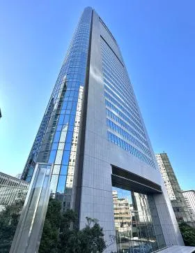汐留メディアタワービルの外観