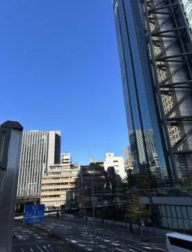 汐留メディアタワービルの外観