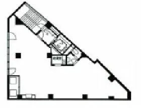 第2小林ビルの基準階図面