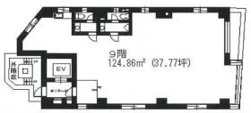 Mビルの基準階図面