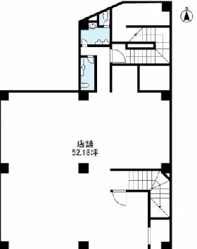 丸元ビルの基準階図面