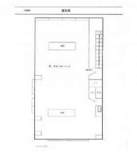 高葉屋ビルの基準階図面