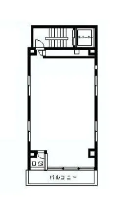道玄坂クラトスビルの基準階図面