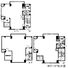 仮)恵比寿南3丁目ビルの基準階図面