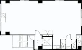 トラスト新宿ビルの基準階図面