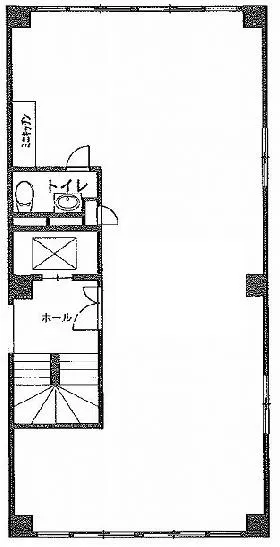 高橋第3ビルの基準階図面