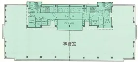 Fタワービルの基準階図面