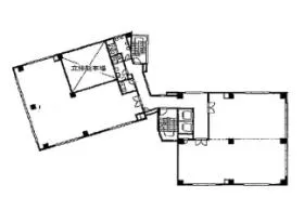 江澤ビルの基準階図面