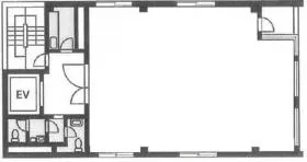 FLAG CHIBAビルの基準階図面