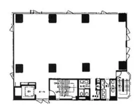 フロンティア新横浜の基準階図面