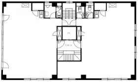 八丁堀共同ビル(入船屋)の基準階図面